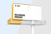 Outdoor Billboard Mockup PSD, an Advertising Mockup by graphypix (Thumbnail 3 of 4)