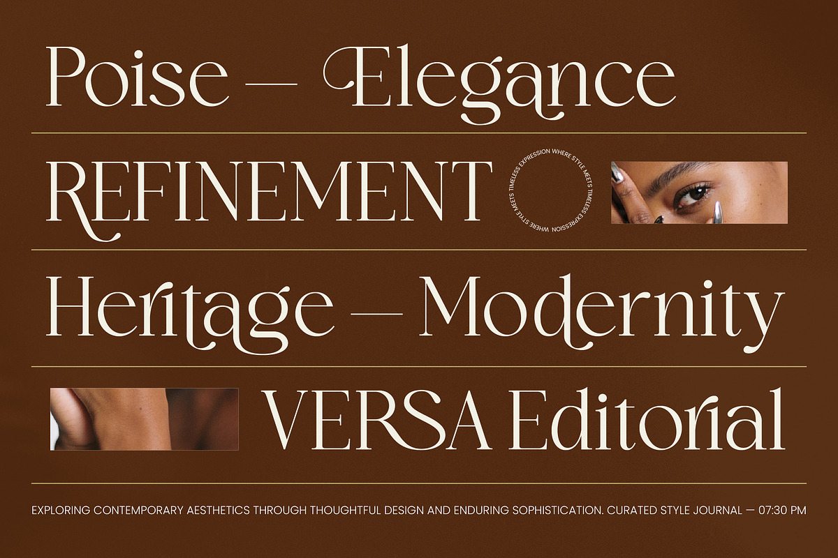 Vogures Fabric Modern Elegant Serif, a Serif Font by timelesstype.co (Photo 9 of 10)