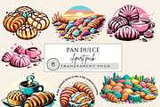 PAN DULCE CLIPART PACK, an Object Graphic by Daring Digies (Thumbnail 1 of 7)
