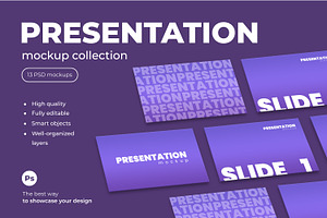 Presentation mockup set