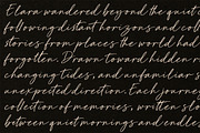 Gabriel Rhys Hawthorne, a Script Font by Struggle Studio (Thumbnail 9 of 10)