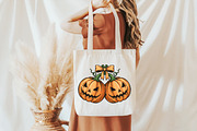 Coquette Halloween Pumpkin Png, an Illustration by Libby Wishes (Thumbnail 2 of 6)