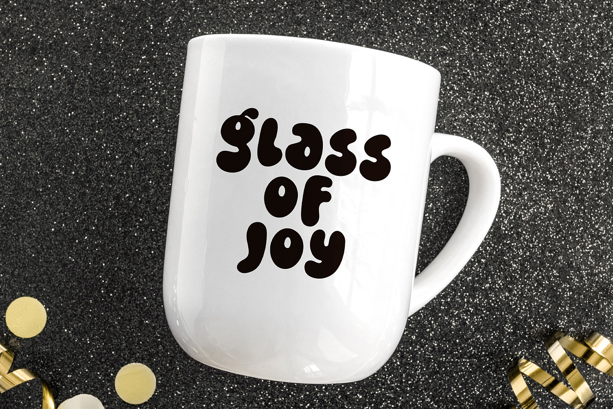 Bubble Stone - Cute Retro Font, a Font by Airotype (Photo 6 of 11)