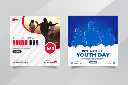 Youth Day Social Media Post Template