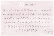 Diamonds & Pearls, a Script Font by Ayca Atalay (Thumbnail 12 of 15)