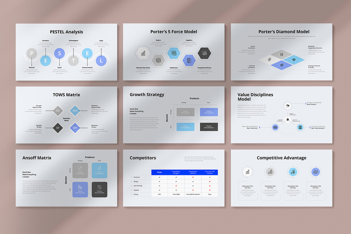 Minimal Business Google Slides, a Presentation Template by GenerousArt (Photo 11 of 18)