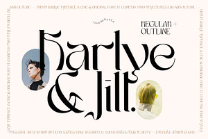 KARLYE STYLISH FONT DUO