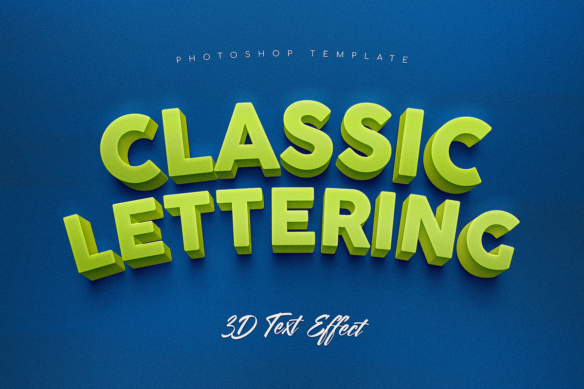 3D Text Effect, a Layer Style Add-On by Andrew Skoch Design (Photo 4 of 6)