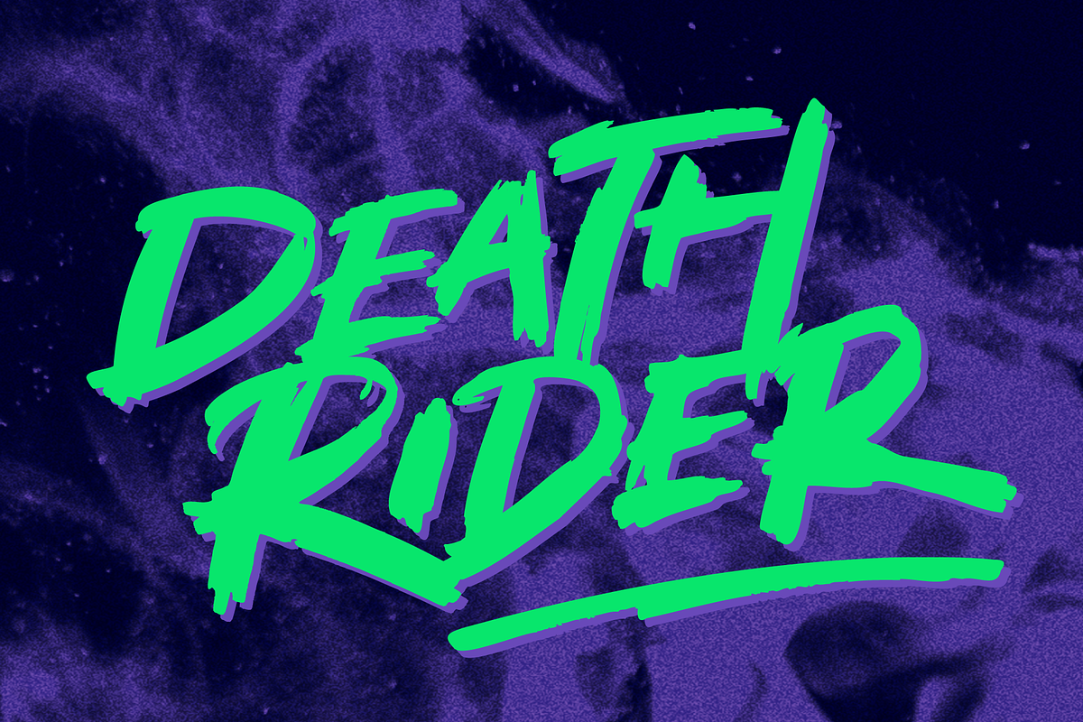 More Brains! Retro Horror Font, a Handwritten Font by Wingsart Studio (Photo 5 of 14)