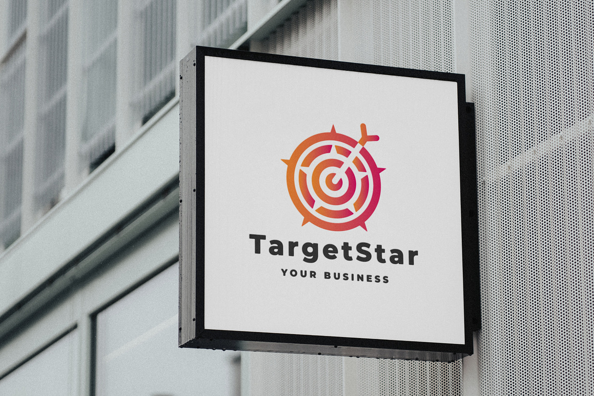 Target Star Logo, a Branding & Logo Template by Design_Planet (Photo 3 of 3)