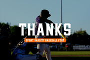 Basebold Sport Varsity Baseball Font, a Serif Font by QR Design Studio (Thumbnail 7 of 7)