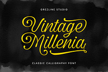Vintage Millenia - Classic Script