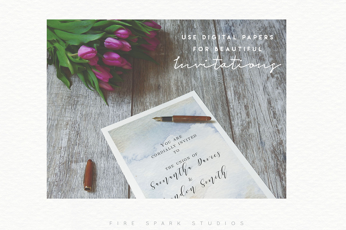 Pastel Watercolor Texture Collection, a Texture Graphic by Fire Spark Studio (Photo 10 of 10)