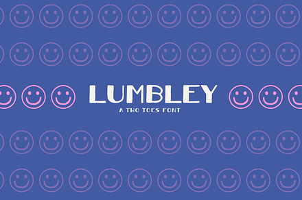 Lumbley: Vintage Display Font