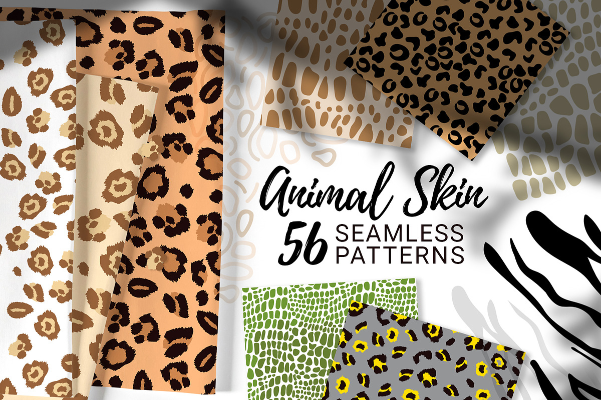 Animal skin | Seamless patterns, a Pattern Graphic by bazarova (Photo 1 of 22)