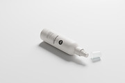 White Plastic Spray Bottle Mockups, a Packaging Mockup by MockupFree.Net (Thumbnail 6 of 7)