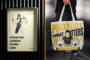 Law Drawing Illustration Set, a Person Illustration by Vectors Market (Thumbnail 4 of 9)