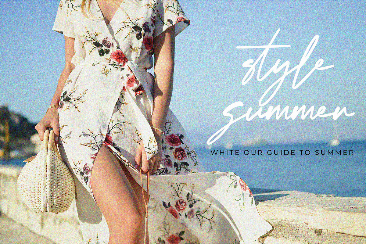 White Medita Brush Script Font, a Script Font by NTC Graphic (Photo 5 of 9)