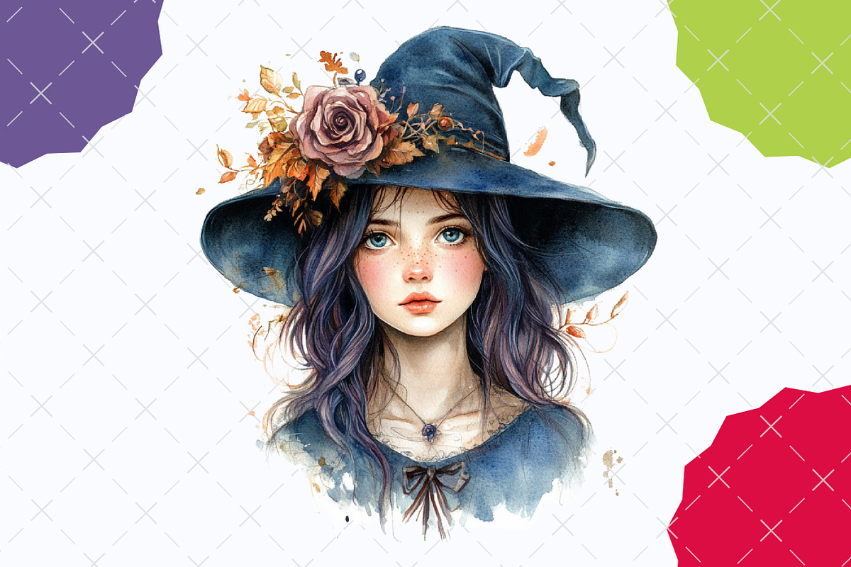 Romantic Halloween Clipart, an Illustration by designcity5 (Photo 5 of 5)
