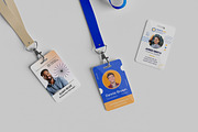 ID Card Mockup, an Advertising Mockup by MA-KING_ART (Thumbnail 1 of 2)