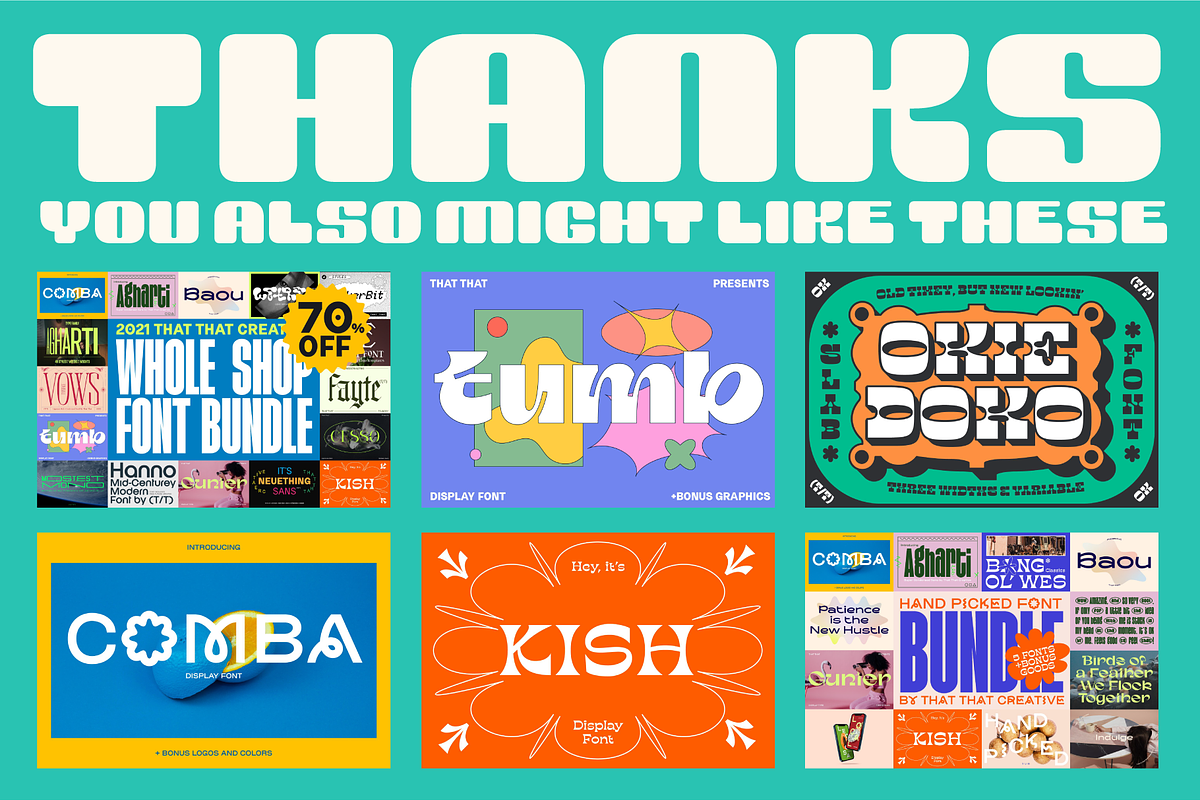 Yerk Y2K Font in 3 Styles, a Font by That That Creative (Photo 15 of 15)