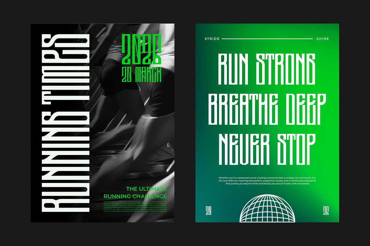 Saneoz || Modern Condensed Dosplay, a Sans Serif Font by Ermedia Studio (Photo 6 of 10)