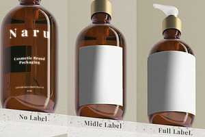 Naru - Bottle Branding Packaging