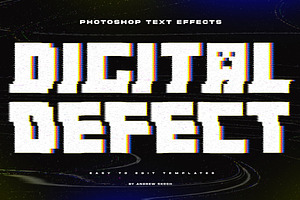 Glitch Text Or Logo Effects