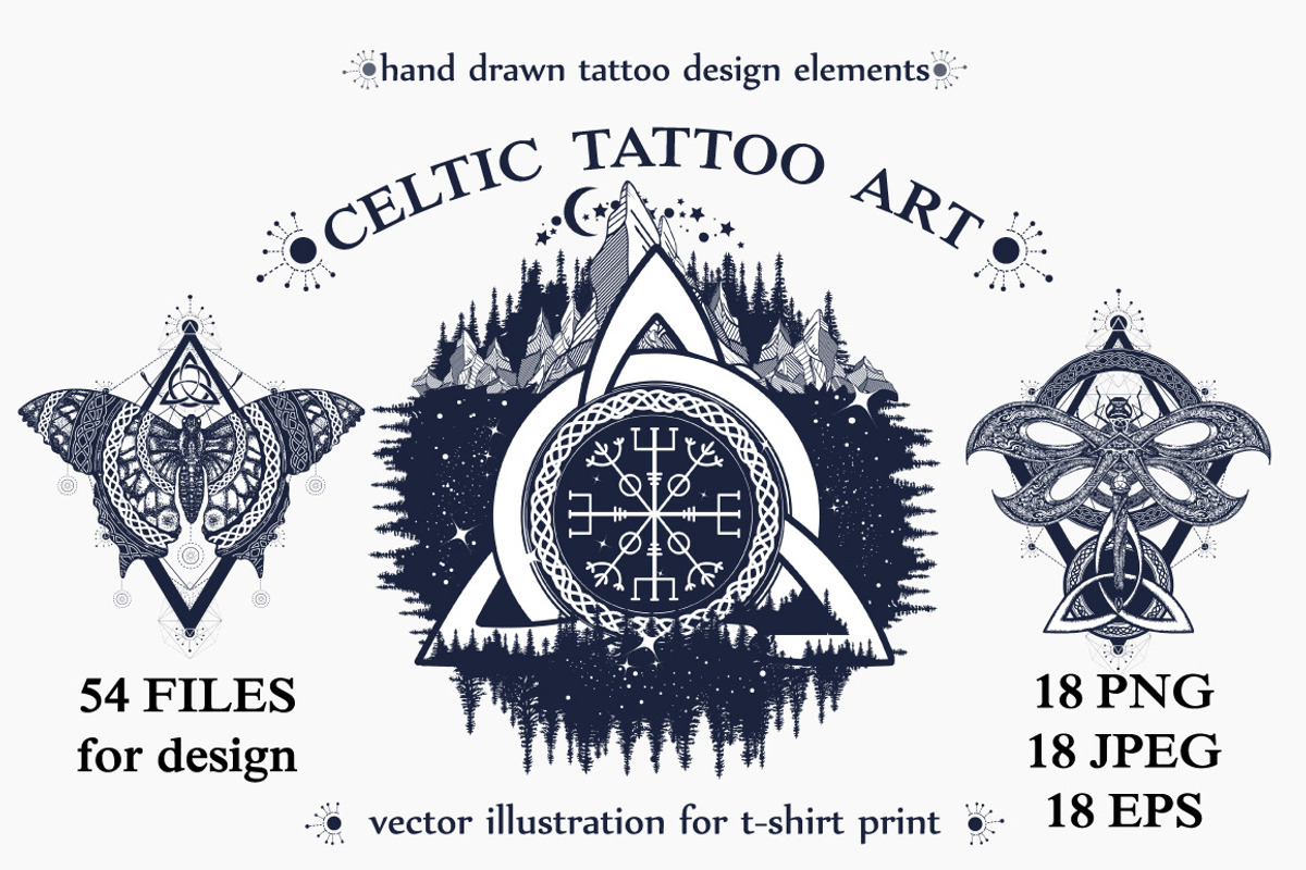 Celtic tattoo art, a Graphic by intueri (Photo 1 of 9)
