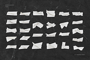 27 Textured Pipped Masking Tapes, a Texture Graphic by Ksuview (Thumbnail 2 of 8)