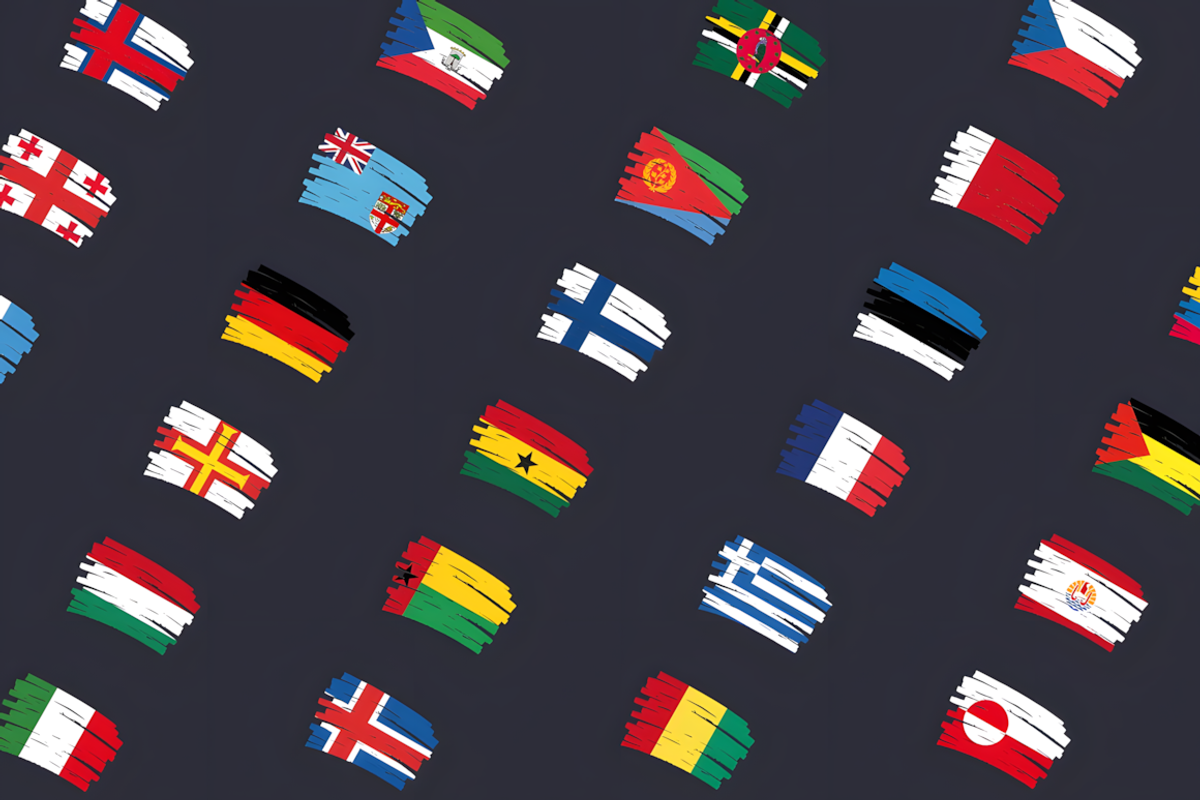 Painter Flags (232 Flags), a Solid Icon by alpercakici (Photo 5 of 6)