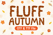 Fluff Autumn | Handwriting font, a Handwritten Font by LivelyAutumn11.11 (Thumbnail 1 of 5)