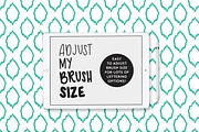 iPad Lettering Brush Monoline, a Brush Add-On by Hewitt Avenue (Thumbnail 2 of 4)