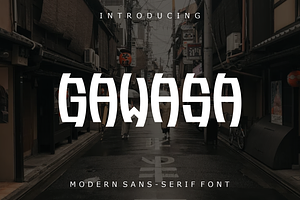 Gawasa Font