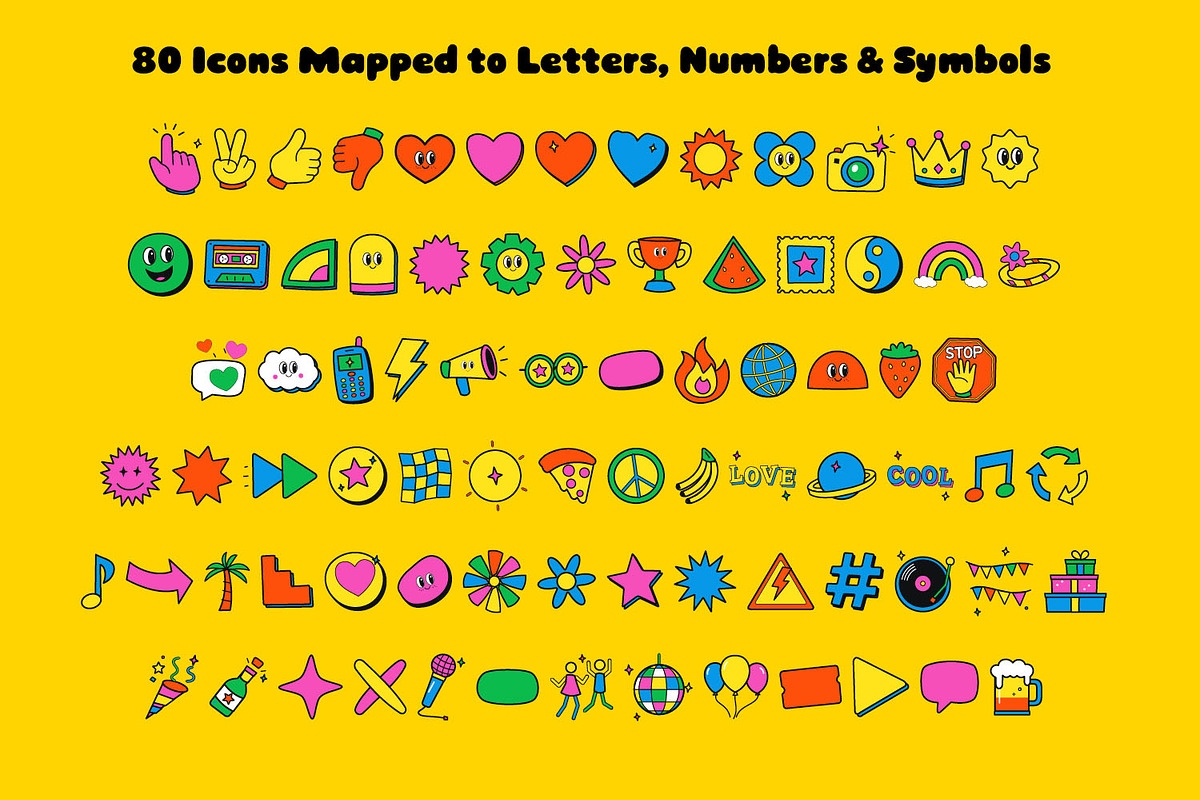 Gummy Pop Font, a Sans Serif Font by Handmadefont (Photo 14 of 15)