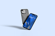 Colorful Smartphone Mockup, an iPhone Mockup by My Code Std (Thumbnail 3 of 4)