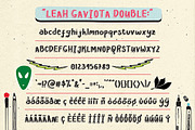 Leah Gaviota Script, a Script Font by BlueRobinDesignShop (Thumbnail 8 of 18)