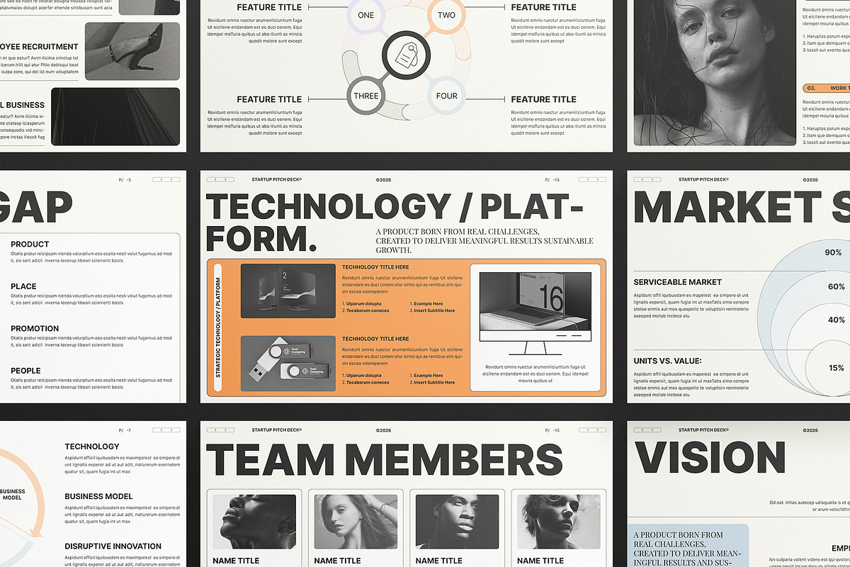 Investor Pitch Deck Presentation, a Presentation Template by ArtisanaAura (Photo 2 of 12)