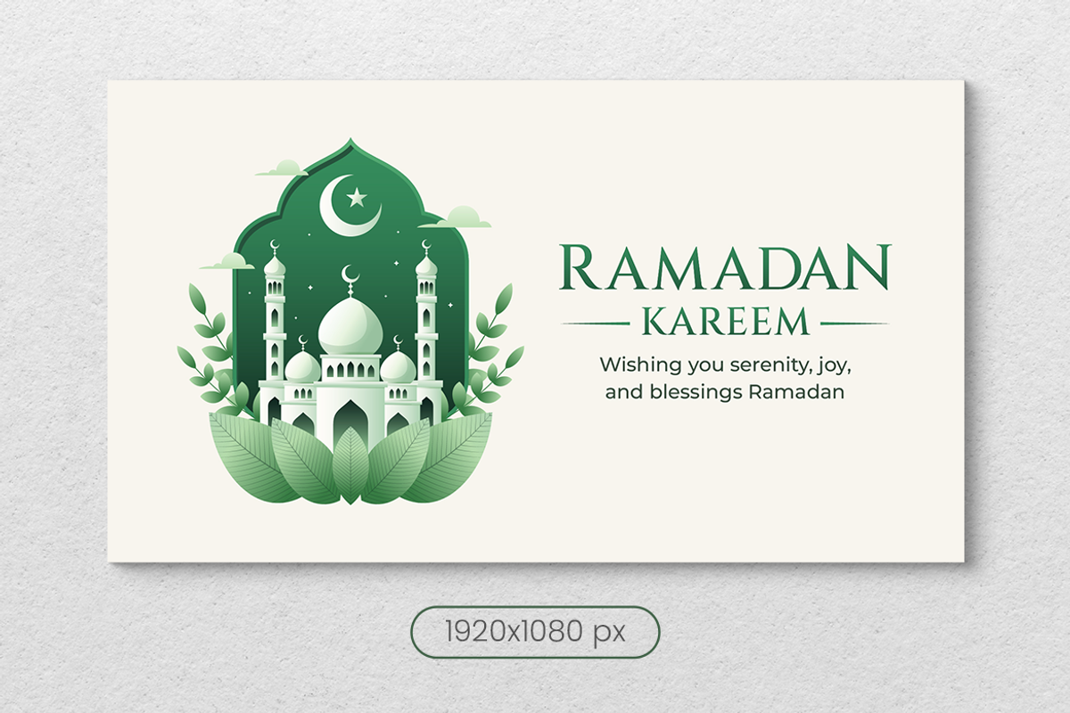 Ramadan Kareem Greetings Card Vol.2, a Social Media Template by muhisya (Photo 5 of 6)