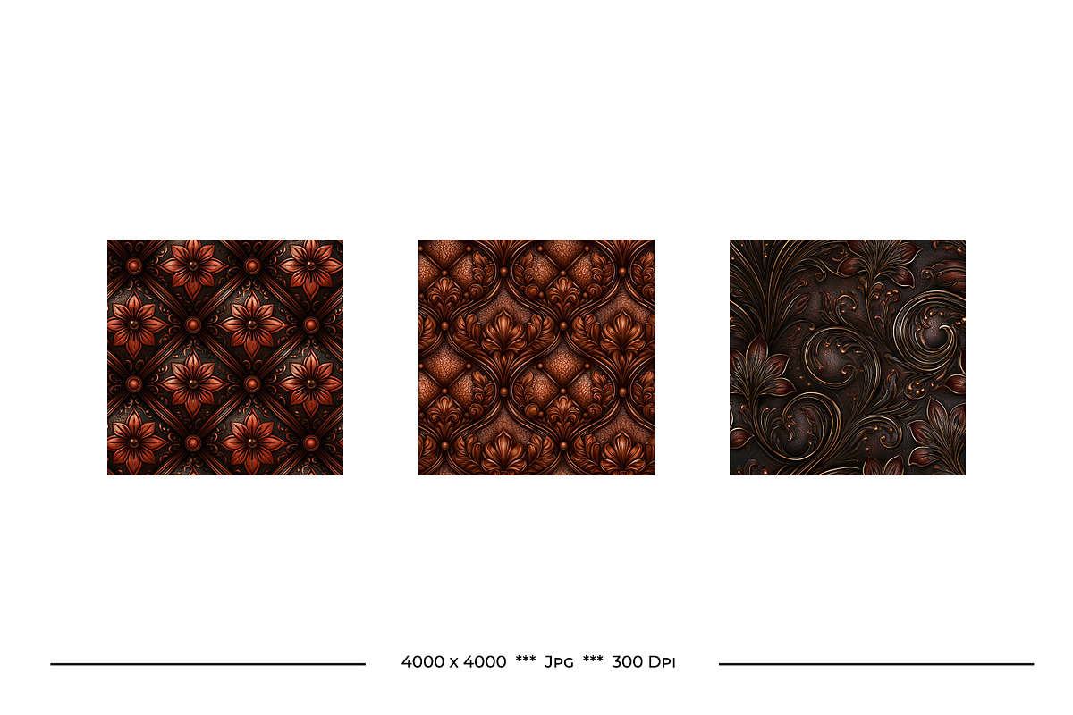 Leather Texture Art Patterns, a Pattern Graphic by karenfoleyphoto (Photo 7 of 7)
