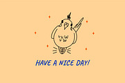 23 Funny parrots vector illustration, an Animal Illustration by Yanakicc (Thumbnail 9 of 9)