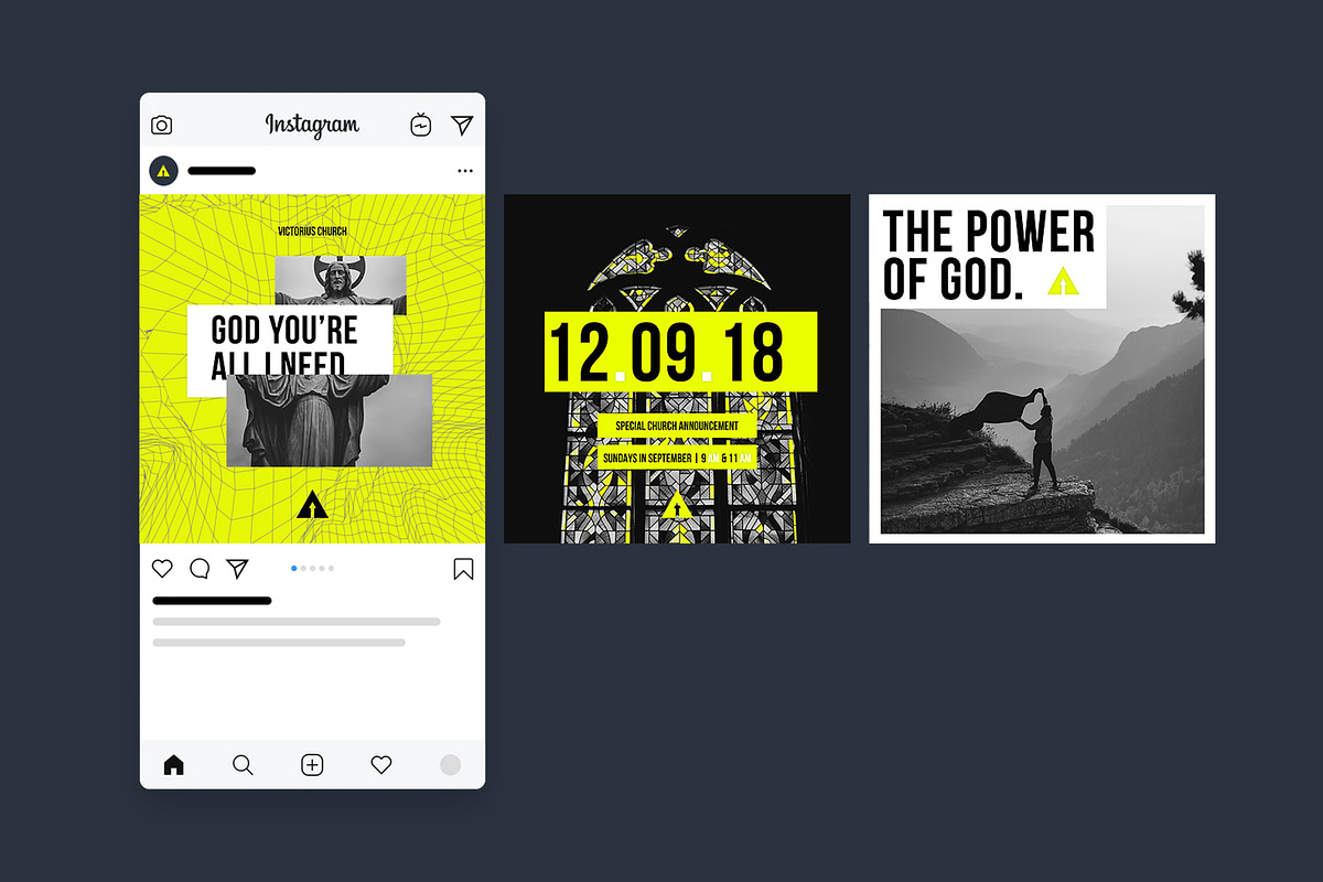 Upward | Social Media Pack, a Social Media Template by Rodney Truitt Jr (Photo 2 of 6)