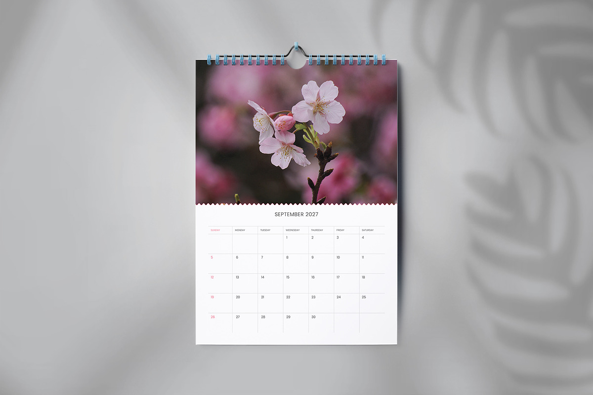 Wall calendar design template, a Stationery Template by Tanmoy Topu (Photo 3 of 3)