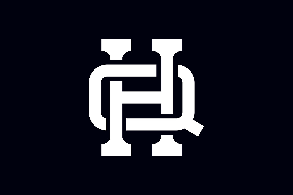 HQ Monogram Logo Templates, a Branding & Logo Template by kidzdsgn (Photo 3 of 5)