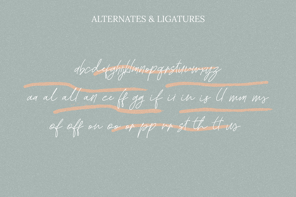 Kadung Tresno, a Script Font by zuzulgo (Photo 9 of 10)