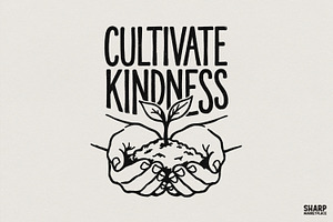 Cultivate Kindness PNG, Positive, an Illustration by SharpMarketplace