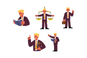 Character Lawyer Man Vol 2 Doodle, a Work Illustration by SLAB! Design (Thumbnail 3 of 3)