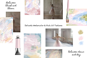 Lustre Mist: Watercolor Oil Textures, a Background Graphic by The Journey Atelier (Thumbnail 6 of 18)