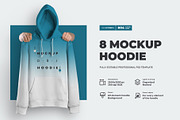 8 Mockups Hoodie, a Hoody Mockup by Grow Design Craft Studio (Thumbnail 1 of 7)