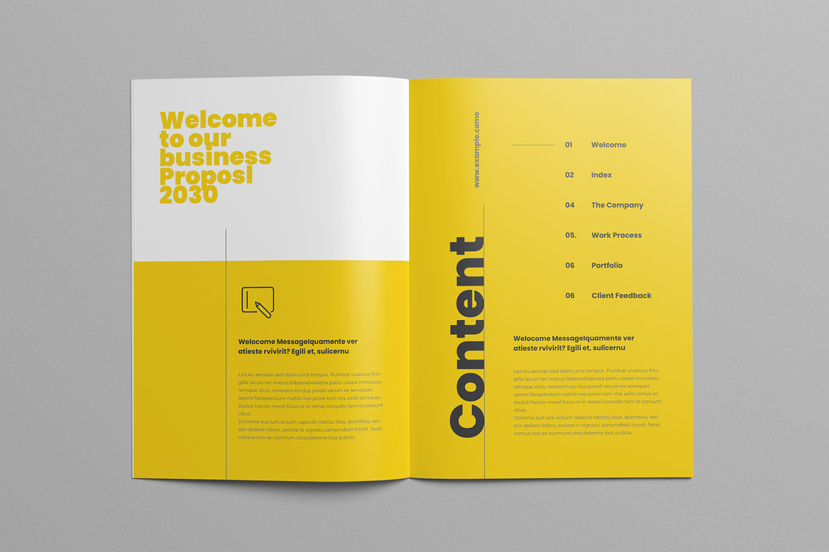 Proposal Template preview 3